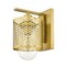 Z-Lite Kipton 1 Light Wall Sconce, Rubbed Brass & Clear 3037-1S-RB - alternate 7